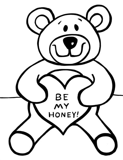 teddy bear coloring page|valentines teddy bears coloring pages.